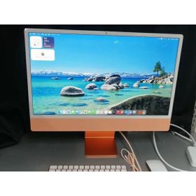 【中古】Apple iMac 24インチ 4.5K Retinaディスプレイ M3(CPU:8C/GPU:10C) 8GB/256GB オレンジ Z19R (M3・2023)【川越クレアモール】保証期間1ヶ月【ランクA】