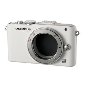 OLYMPUS ミラーレス一眼 PEN Lite E-PL3 ボディ ホワイト E-PL3 BODY WHT