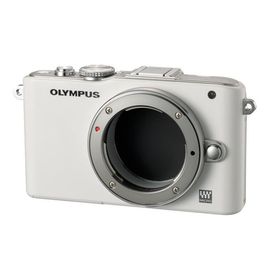 OLYMPUS ミラーレス一眼 PEN Lite E-PL3 ボディ ホワイト E-PL3 BODY WHT