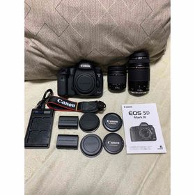 キヤノン(Canon)のCanon EOS 5D MarkIII標準&望遠ダブルレンズセット(デジタル一眼)