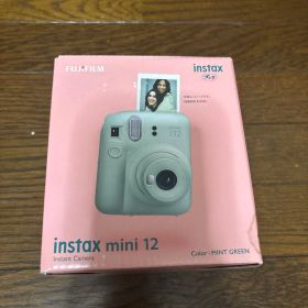 FUJIFILM instax mini 12 Mint Green 本体