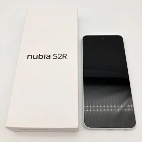 nubia S2R 本体 ホワイト SIMフリー 未使用に近い 白 美品