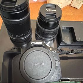 キヤノン(Canon)のCanon ミラーレスカメラ EOS R100・ダブルズームキット(ミラーレス一眼)