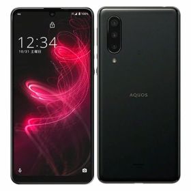 【中古】【安心保証】 AQUOS zero5G basic DX SHG02[128GB] au ブラック