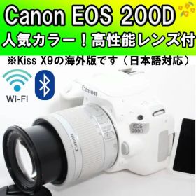 希少カラー✨Canon EOS 200D（kiss X9)✨スマホ転送 一眼レフ
