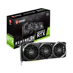 【中古】 MSI GeForce RTX 3090 VENTUS 3X 24G OC グラフィックスボード VD7357