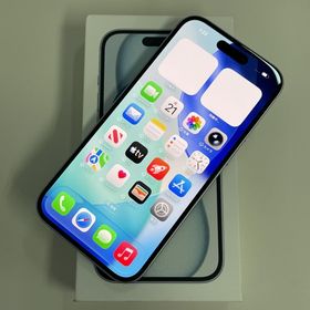 ★利用制限〇★ iPhone 15 128GB ブルー SIMロック解除済
