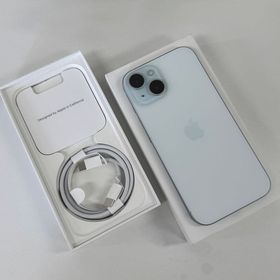 新品同様 iPhone15 128GB ブルー 国内版SIMフリー 送料無料