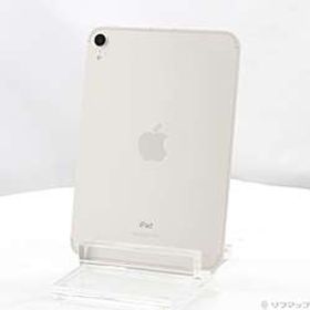 iPad mini 第6世代 256GB スターライト MK8H3J／A SIMフリー ［8.3インチ液晶／A15-Bionic］