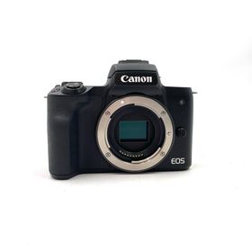 キヤノン(Canon)の【全額返金保証】【最速発送】Canon デジタル一眼 EOS Kiss M ボディ ブラック 美品 動作確認済(ミラーレス一眼)