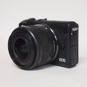 キヤノン(Canon)の【中古】(キヤノン) Canon EOS M100+EF-M15-45 IS STM ブラック(コンパクトデジタルカメラ)