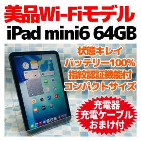 iPad mini 第6世代 本体 64GB WiFiモデル スペースグレイ