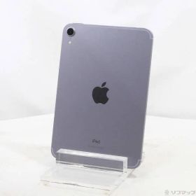 ソフマップ 〔中古品〕 iPad mini 第6世代 64GB パープル MK8E3J／A SoftBankロック解除SIMフリー【377】