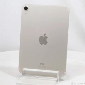 ソフマップ 〔中古品〕 iPad mini 第6世代 64GB スターライト MK8C3J／A docomoロック解除SIMフリー【251】