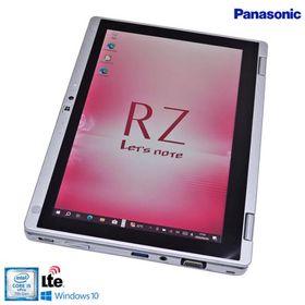 SIMフリー 2-in-1 10.1型 Panasonic Let's note RZ6 Core i5-7Y57 m.2SSD256G メモリ8G Webカメラ Wi-Fi Windows10