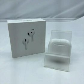 【中古】Apple AirPods 4 A3055 MXP93J/A ワイヤレスイヤホン ホワイト アクティブノイズキャンセリング 2024年[19]
