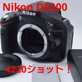#47a 訳あり Nikon D5200 ボディ ショット数 4220