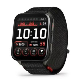 GARMIN(ガーミン) Venu X1 Black スマートウォッチ 大画面ディスプレイ 薄型 軽量 ゴルフ機能 睡眠モニタリング 日本
