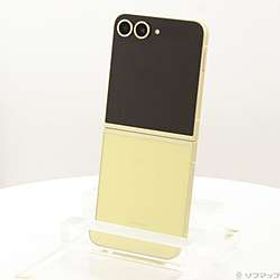 Galaxy Z Flip6 256GB イエロー SM-F741QZYASJP SIMフリー ［6.7インチ/3.4インチ有機EL／Snapdragon 8 Gen 3 Mobile Platfor