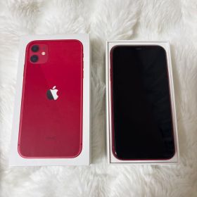 iPhone11レッドEarposlightningコネクタUSB源アダプタ付き