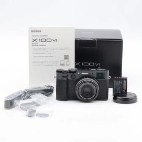 FUJIFILM X100VI ブラック ショット数 7063回 複数言語モデル