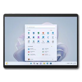 量販店展示品 マイクロソフト Surface Pro 9 RTB-00009 SIMフリーモデル 13インチ Microsoft SQ3 メモリ8GB ストレージ容量128GB Office Windows 11 顔認証 ウェブカメラ プラチナ