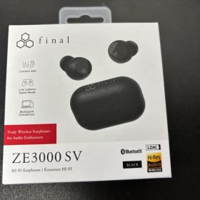 final ZE3000 SV ブラック ワイヤレスイヤフォン