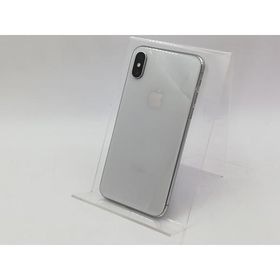 【中古】Apple 国内版 【SIMフリー】 iPhone X 64GB シルバー MQAY2J/A【札幌】保証期間１ヶ月【ランクC】