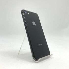 【全額返金保証】【最速発送】 iPhone 8 64GB スペースグレイ docomo SIMフリー 白ロム 動作確認済 94%