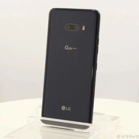 【中古】LG(エルジー) LG G8X ThinQ 64GB オーロラブラック 901LG SoftBank 【198-ud】
