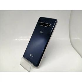 【中古】LG電子 SoftBank 【SIMロック解除済み】 LG V60 ThinQ 5G クラッシーブルー 8GB 128GB A001LG【秋葉5号】保証期間1ヶ月【ランクC】