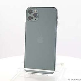iPhone11 Pro Max 256GB ミッドナイトグリーン MWHM2J／A SIMフリー