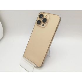 【中古】Apple au 【SIMフリー】 iPhone 13 Pro 256GB ゴールド MLUQ3J/A【アリオ倉敷】保証期間1ヶ月【ランクC】