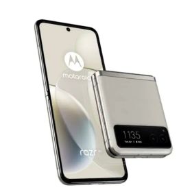 新品未開封【SIMフリー】motorola razr 40 バニラクリームは