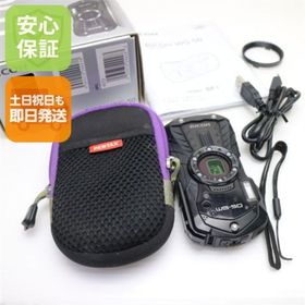 リコー(RICOH)の良品中古 RICOH WG-50 ブラック M888(コンパクトデジタルカメラ)