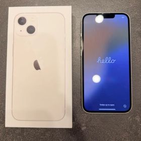 Apple iPhone13 128GB 本体 スターライト SIMロックなし