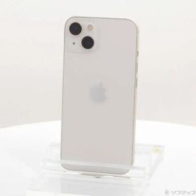 ソフマップ 〔中古品〕 iPhone13 128GB スターライト MLND3J／A SIMフリー【276】