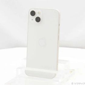 ソフマップ 〔中古品〕 iPhone13 128GB スターライト MLND3J／A SIMフリー【295】