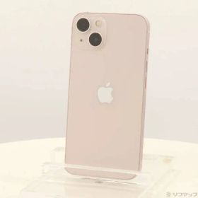 ソフマップ 〔中古品〕 iPhone13 128GB ピンク MLNE3J／A SIMフリー【247】