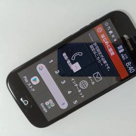 ☆ docomo らくらくスマートフォン me F-01L ブラック