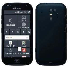 富士通 らくらくスマートフォン me 日本製 FCNT F-01L 洗える かんたん アウトレット 特典付 docomo版 SIMロック解除済 f01bk-a44y8