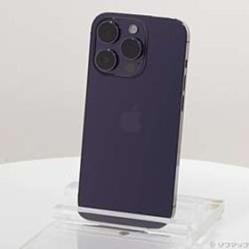 iPhone14 Pro 128GB ディープパープル MQ0F3J／A SIMフリー