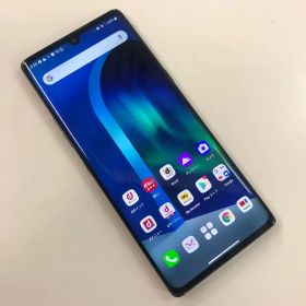 【訳あり品】LG VELVET docomoSIMロック解除済 128GB L-52A ブラック【保証なし】