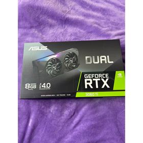 エイスース(ASUS)のGeForce RTX3060Ti ASUS DUAL OC 8GB(PCパーツ)