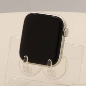 〔中古〕Apple(アップル) Apple Watch SE 第2世代 GPS 44mm スターライトアルミニウムケース バンド無し〔377-ud〕