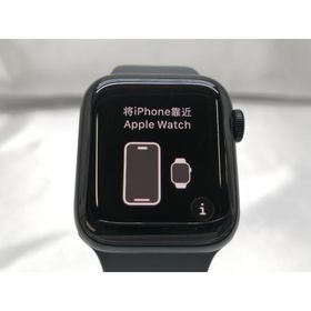【中古】Apple Apple Watch SE2 40mm GPS ミッドナイトアルミニウムケース/ミッドナイトスポーツバンド (M/L) MXE93J/A【ECセンター】保証期間１ヶ月【ランクB】