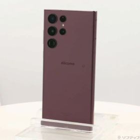 ソフマップ 〔中古品〕 Galaxy S22 Ultra 256GB バーガンディ SC-52C docomo SIMフリー【377】
