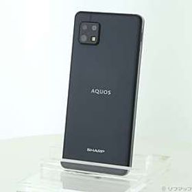 AQUOS sense6 128GB ブラック SH-M19 SIMフリー ［6.1インチ有機EL／Snapdragon 690 5G／RAM:6GB／ナノSIM&eSIM］