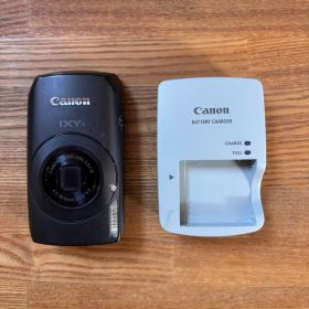 【美品】canon ixy 30S キャノン イクシィ マットブラック 充電器