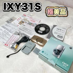 【極美品】Canon IXY 31S ゴールド 人気カラー 付属品多数
